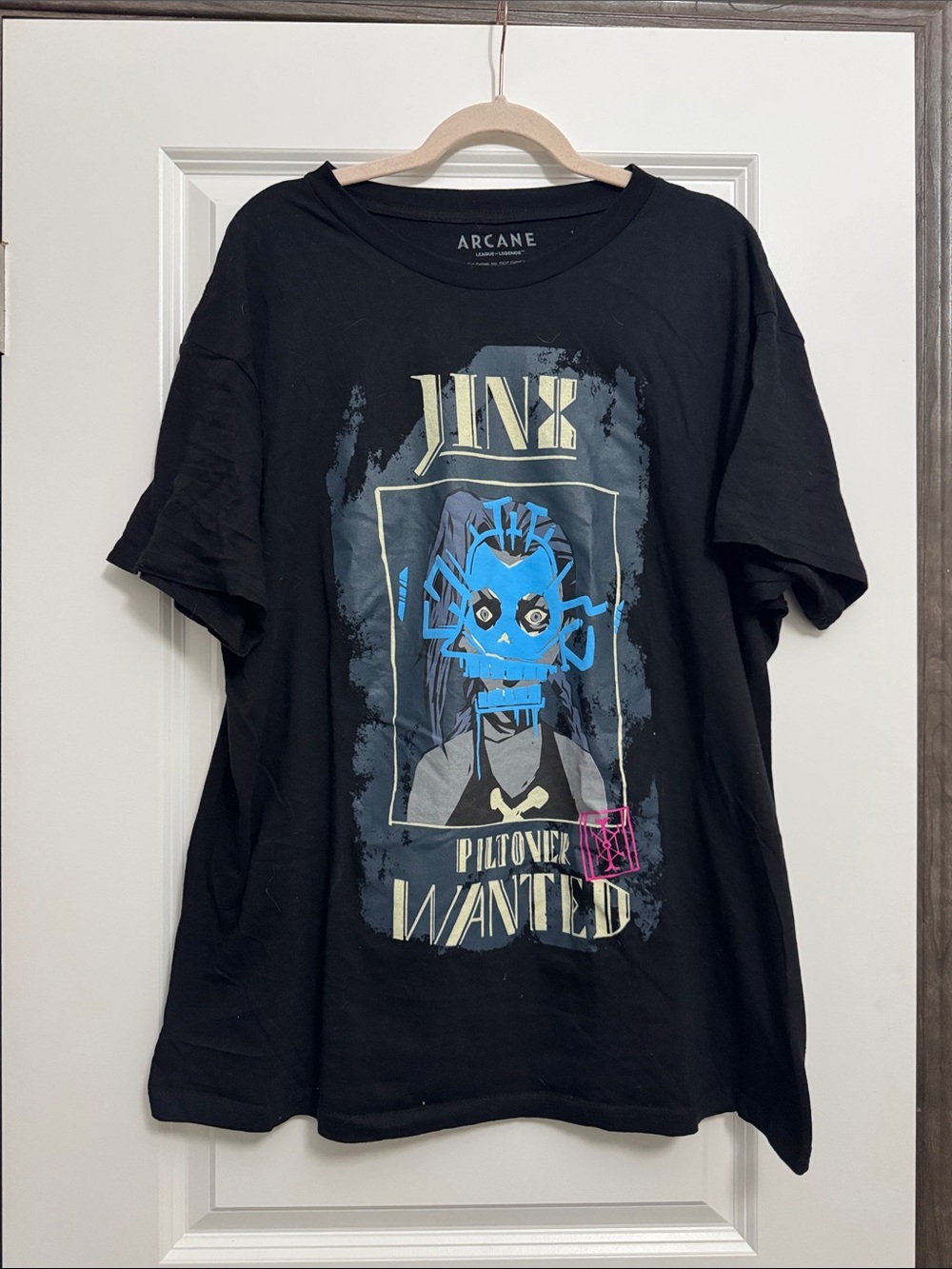 League of Legends Jinx Graphic Tee - Black